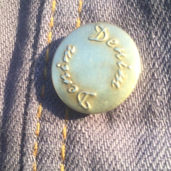 Rustic Denim - Denim Jean Jacket Cropped Indigo Blue Size Small - Picture 4 of 7